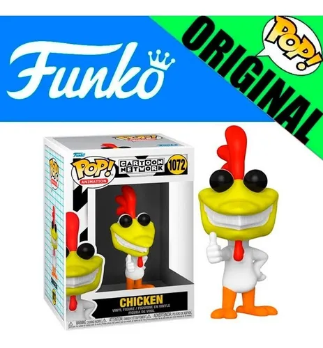 Cartoon Network Cow Chicken Vaca Frango Pop Funko 1072 Frete gr tis