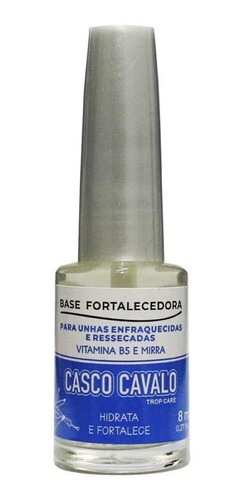 Base Fortalecedora Vitamina B5 E Mirra 8ml Casco Cavalo