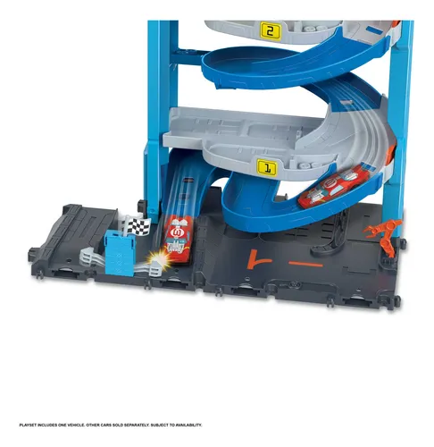 Mattel Hkx43 Hot Wheels City 2 In 1 Race Tower Midia
