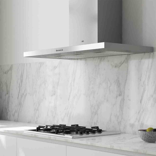 Extractor purificador de cocina TST Nihuil ac. inox. de pared 750mm x 40mm x 510mm plateado 220V