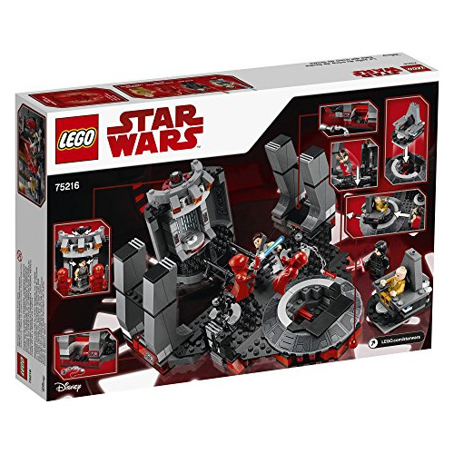 Lego Star Wars 75216 Snokes Throne Room Building Kit 492
