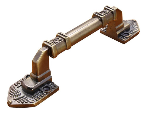 8 Perilla Del Hardware Del Guardarropa 150mm Bronce Verde