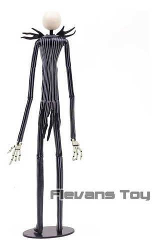 Figura De Acción De Jack Skellington Con Cabeza Intercambiab