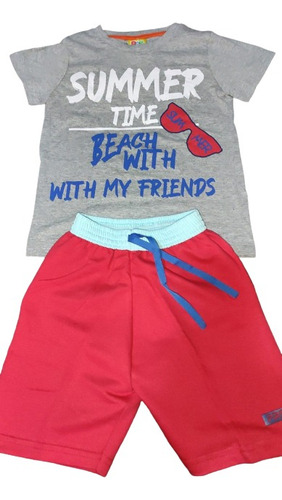 Conjunto Infantil Verão Menino Summer Time