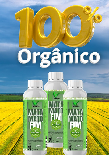 Antimato Capina Ecológica Limpa Lote 100ml Orgânico Verdevet