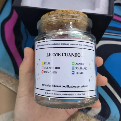 Mox Qm Frasco Con Versículos Bíblicos Frasco De Esperanza