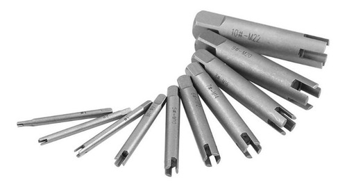 Kit 10 Pçs Extrator De Macho Quebrado, Extrai De M4 A M22