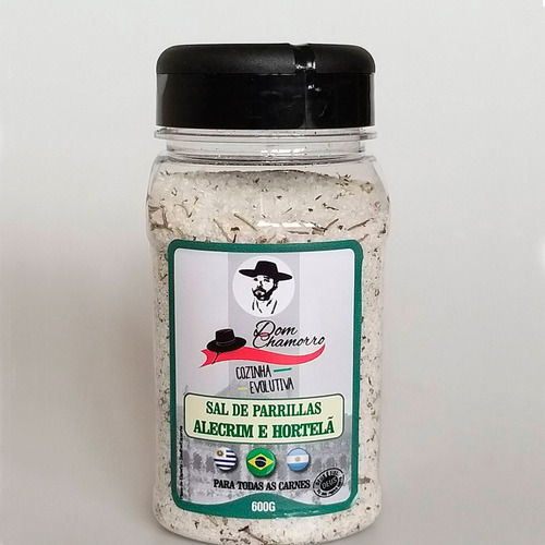 Kit Sal De Parrilla Chimichurri Alecrim/hortelã Dom Chamorro