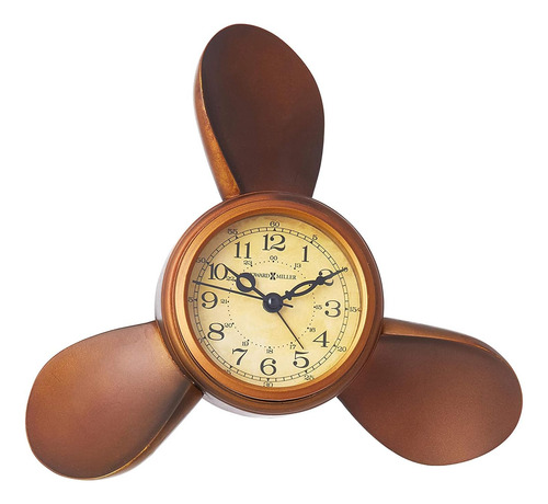 Reloj De Mesa De Alarma De La Hélice Howard Miller - Acabado