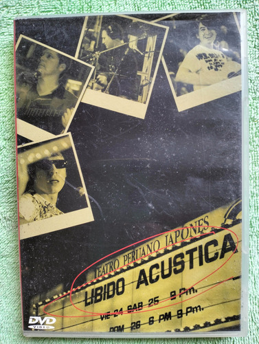 Eam Dvd Libido Acustica 2005 Concierto En El Peruano Japones