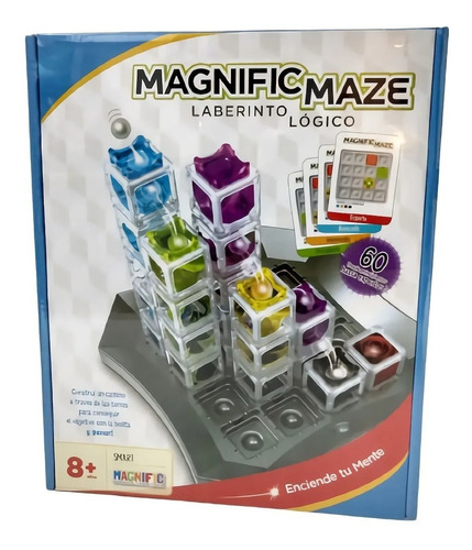 Juego De Ingenio Laberinto De Bolitas Magnific Maze Original