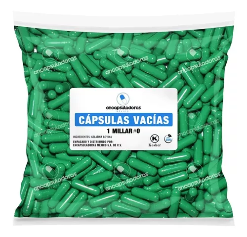 Capsulas Vacias 00 1 Millar, Envio Gratis!