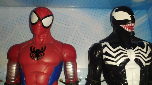 3 Figuras Marvel Titan Hero Series Morales Spider-man Venom (Usado)
