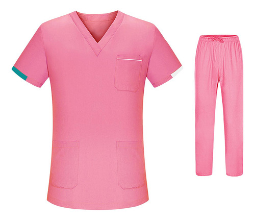 Conjunto De Uniforme Para Enfermería, Trajes De Trabajo De