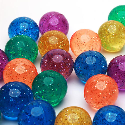 Bolas Hinchables Bolas De Rebote Con Purpurina A Granel