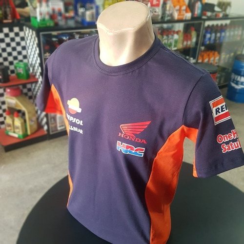 Imagem 4 de 7 de Camisa Honda Racing Team Repsol Marquez 93 Camiseta Ref.260