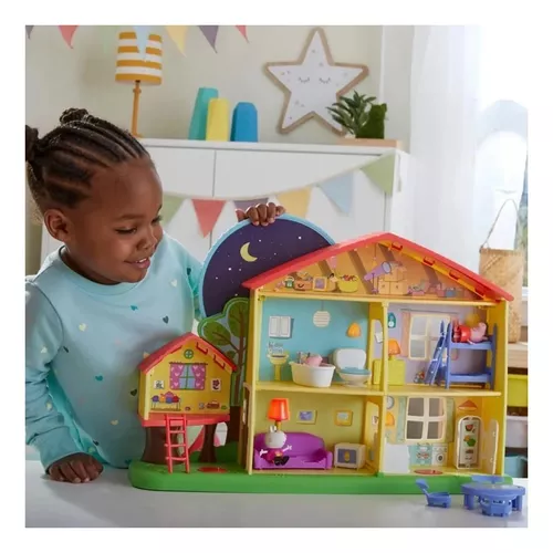 Peppa Pig Casa Com Luz E Som Diversão Noite E Dia Hasbro