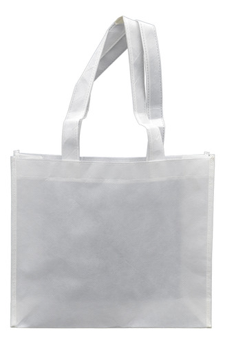 10 Bolsa Ecologica Con Fuelle 25x29cm Para Sublimacion