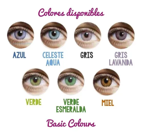 Basic colors lentes de contacto best sale