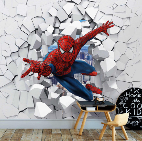 Papel De Parede Homem Aranha ( L 2.50x2.50 A )