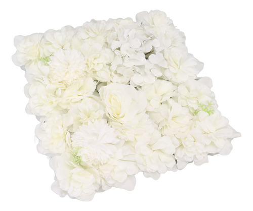 Paneles De Decoración De Pared Con Flores Artificiales, Simu