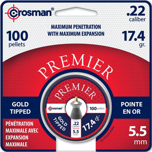 Chumbos Crosman Gold Tipped 5.5mm Explorer Pro Shop