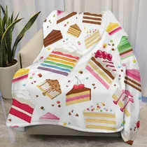 Comprar Auhomea Sweet Cakes Manta De Franela Mantas De Lana Mantas Y