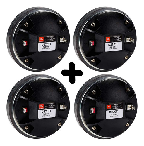 Kit 4 Driver Jbl Selenium D220ti Trio 180w D 220 Ti Titanio