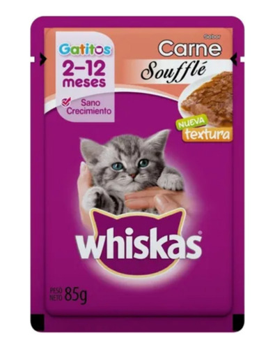 Whiskas Pouch Gatitos Carne