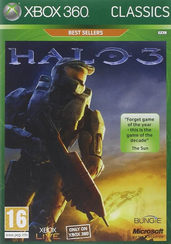 Halo 3 - Xbox 360 - Original - Best Sellers - Com Manual (Usado)