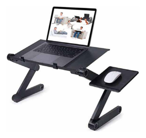 Base Notebook Ajustable Con Ventilacion Y Base Mouse Dbg1257