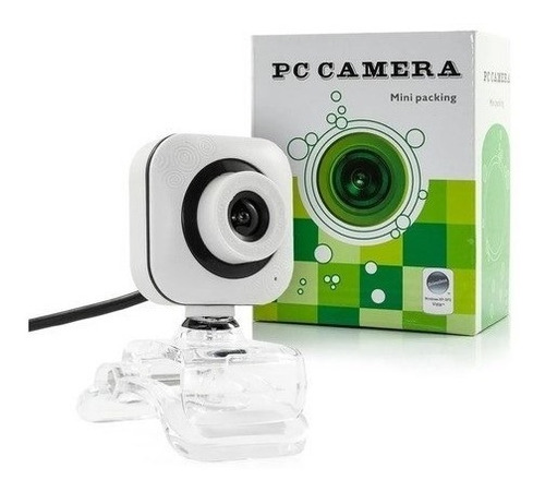 Web Cam Para Pc Usb Con Micrófono Incorporado 640x480 Mpx