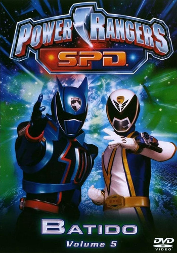 Power Rangers S.p.d. - Batido - Dvd 