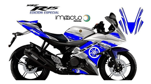 Kit De Stickers En Vinilo Para Yamaha R15 V2 (1)