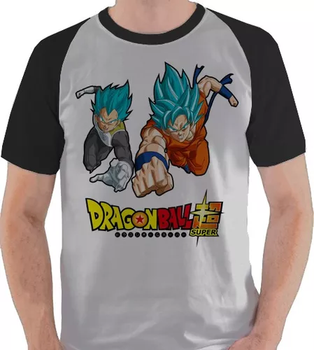 Camisa Camiseta Blusa Goku Super SSJ 3 Dragon Ball Z