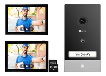 Comprar Kit Videoportero Wifi Hp7 2k Exterior Ezviz + 1 Monitor 64gb