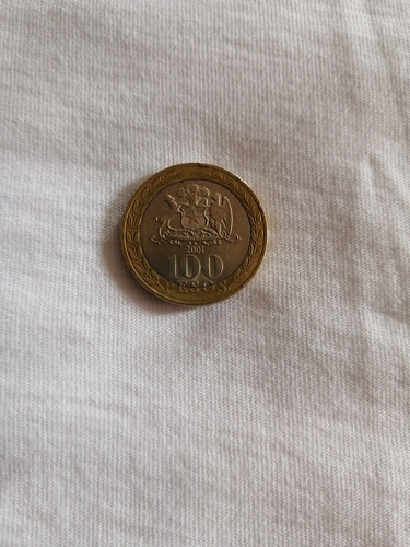 Se Vende Moneda De 100 Año 2001 Chiif