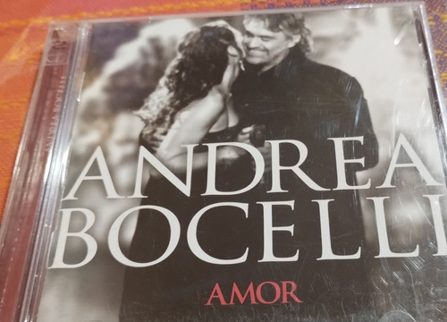 Andrea Bocelli Cd + Dvd Amor Tal Cual Como Se Ve En  Fotos