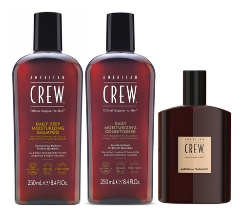 Shampoo Hidratante +conditioner +americana American Crew Men