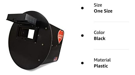 Wendys Pancake Welding Hood Helmet Handed Black Flip Up Le