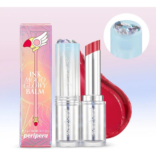 Peripera Ink Mood Glowy Balm Cardcaptor Sakura Color 011 Guardians Pink