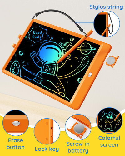 Tableta De Escritura Lcd For Garabatos, Tableta De Dibujo