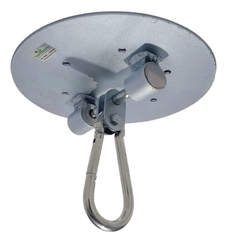 Kit Extensor Teto Forro Gesso 26 A 37 Cm + Mosquetão Zincado Cor Prata Metálico Kitextajust26a37supmosqzinc