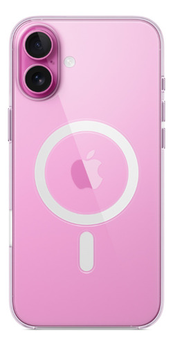 Case Transparente Magsafe Capa Para iPhone 16 Plus