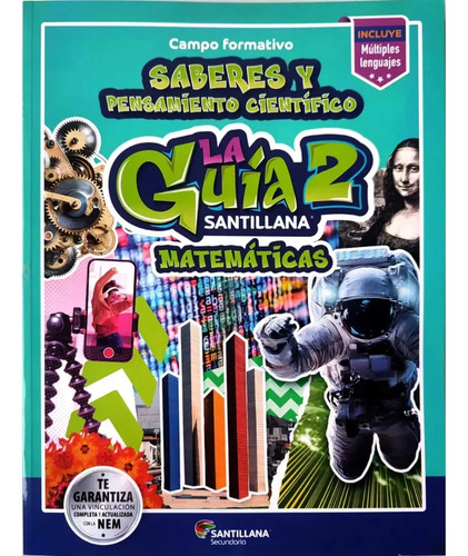 Matemáticas 2 Guía Santillana 2025-2026 Múltiples Lenguajes