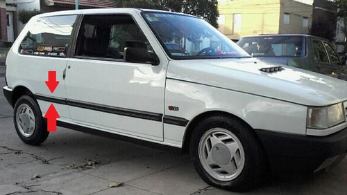 Fiat Uno Scr 3 Pts Bagueta De Guardabarros Trasero Derecho 