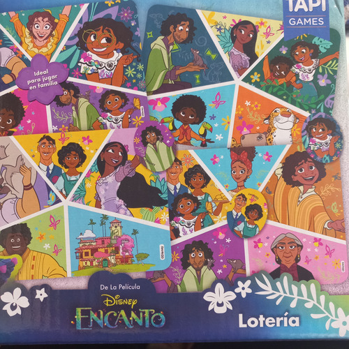 Juego De Loteria Disney Encanto Juego Mesa Bingo Imagenes