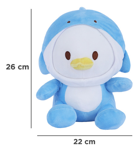 Miniso Peluche Disney Donald Disfrazado De Tiburón Felpa 22x