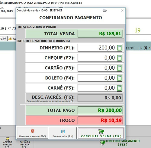 Sistema De Controle Financeiro - Receitas E Despesas