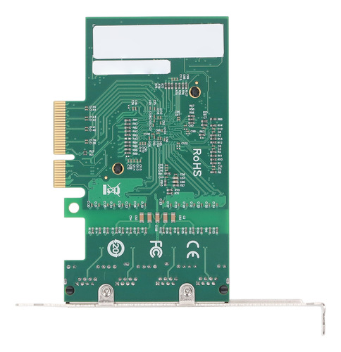 Placa De Rede Gigabit Ethernet Pcie X4 Bcm5719 4 Portas